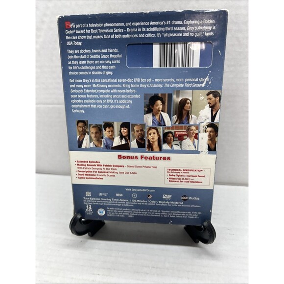 Grey's Anatomy: Seasons 1-3 (DVD) - Picture 7 of 9